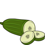 Komkommer icoon